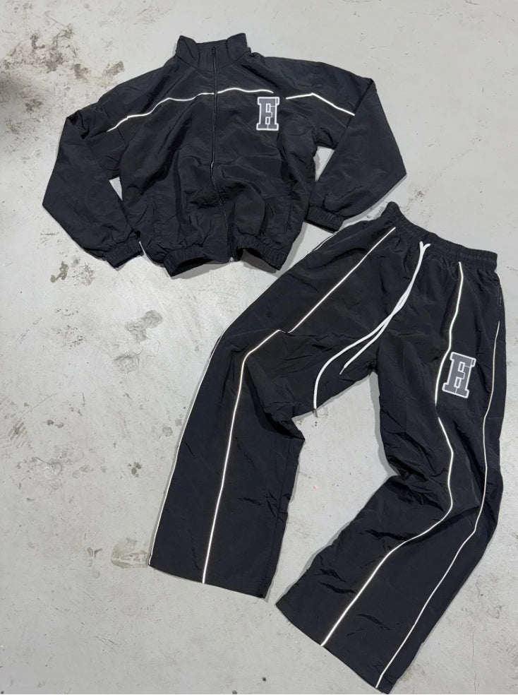 Black Essential Tracksuit