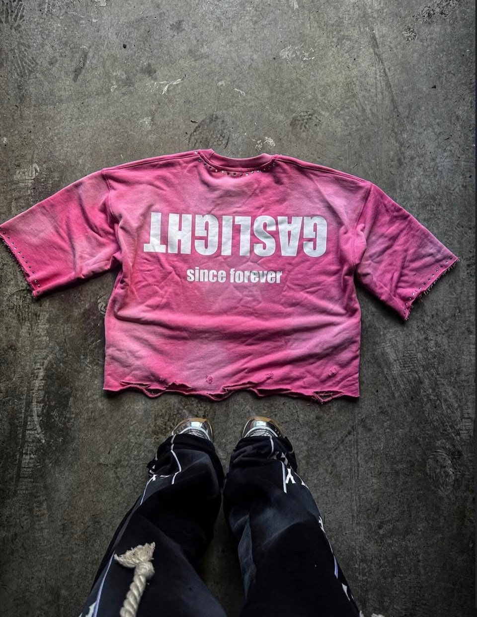 Pink License Graphic Tee