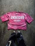 Pink License Graphic Tee