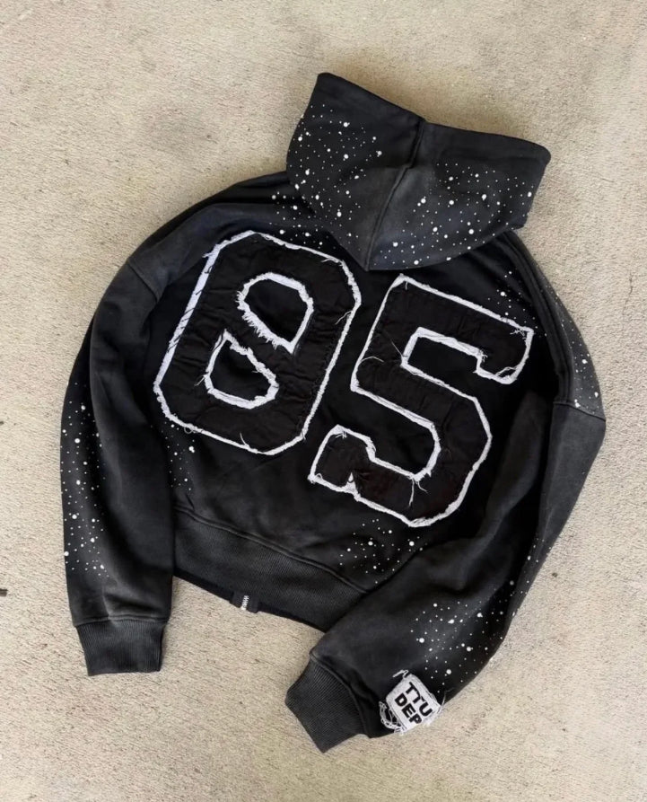 05 RHINESTONED HOODIE