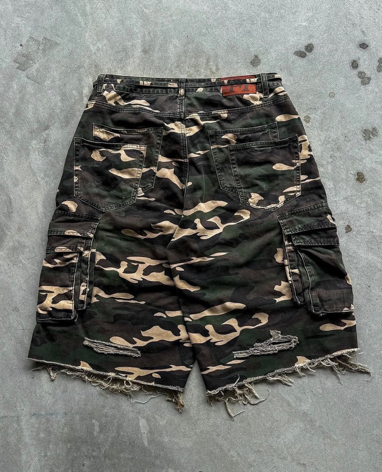 Camo Jorts