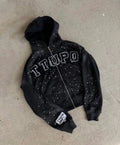 05 RHINESTONED HOODIE